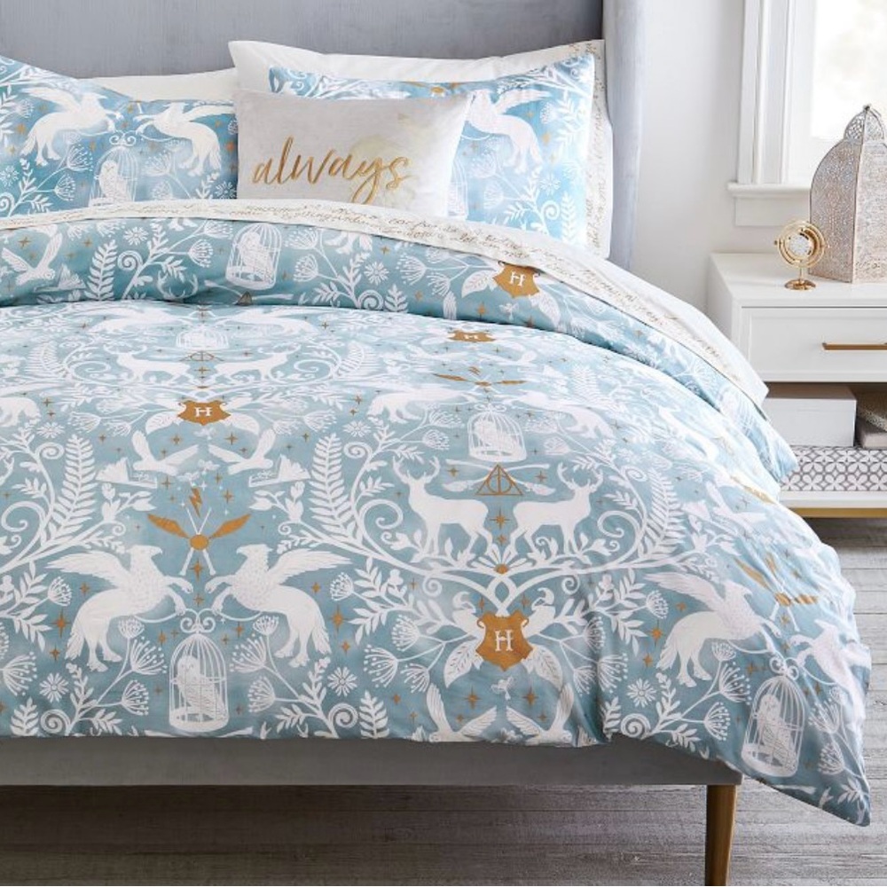 Harry Potter Magical Damask Duvet Twin/Twin XL